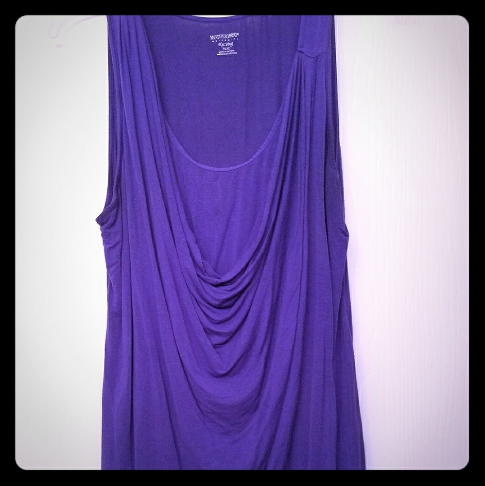 Tank top nursing shirt